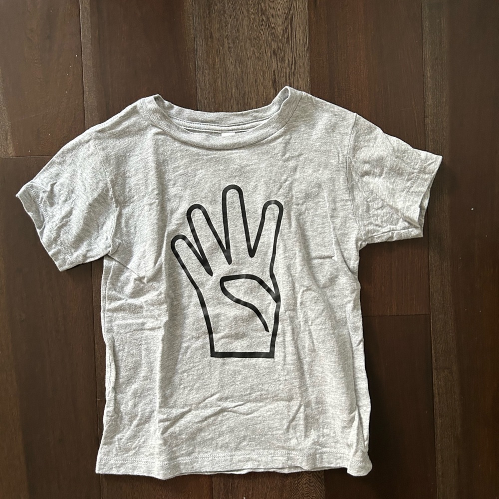 “Four” t-shirt for birthday